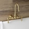 Kingston Brass AE1T7 3-3/8 Inch Wall Mount Tub Faucet, Brushed Brass AE1T7 - alternate 6